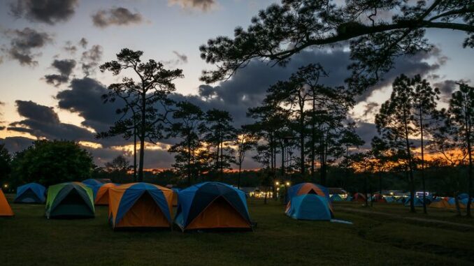 tempat camping di lembang